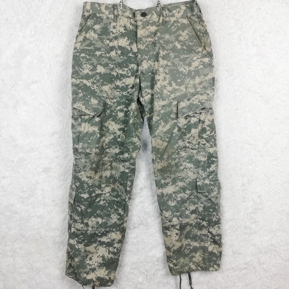 U.S. Army Military Mens Pants Trouser Utility Cargo Digital Camo Combat Short‎ M